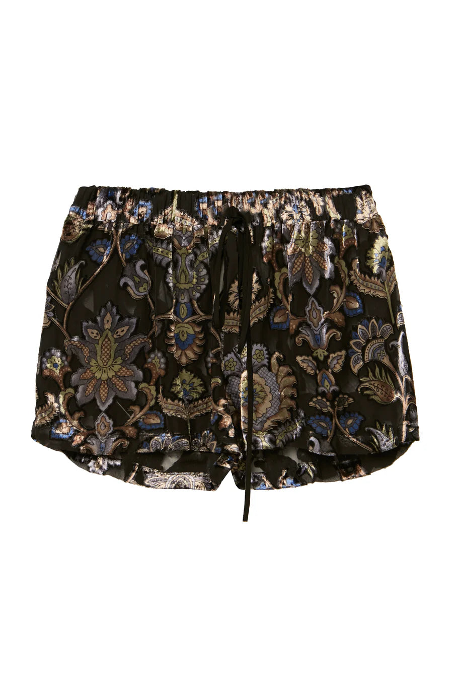 SHORTS CÓS ELÁSTICO GEORGETE DEVORÊ TIG