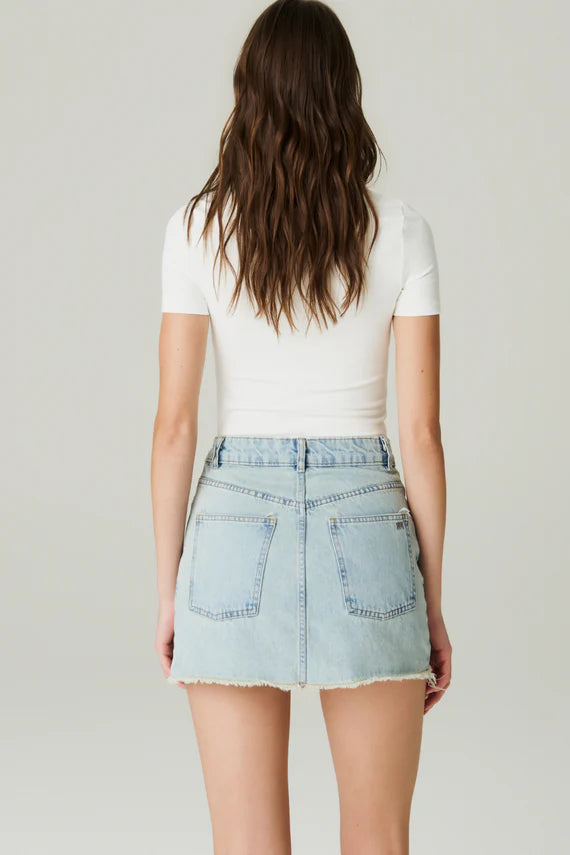 MINI SAIA JEANS CLARO HOODMOOD