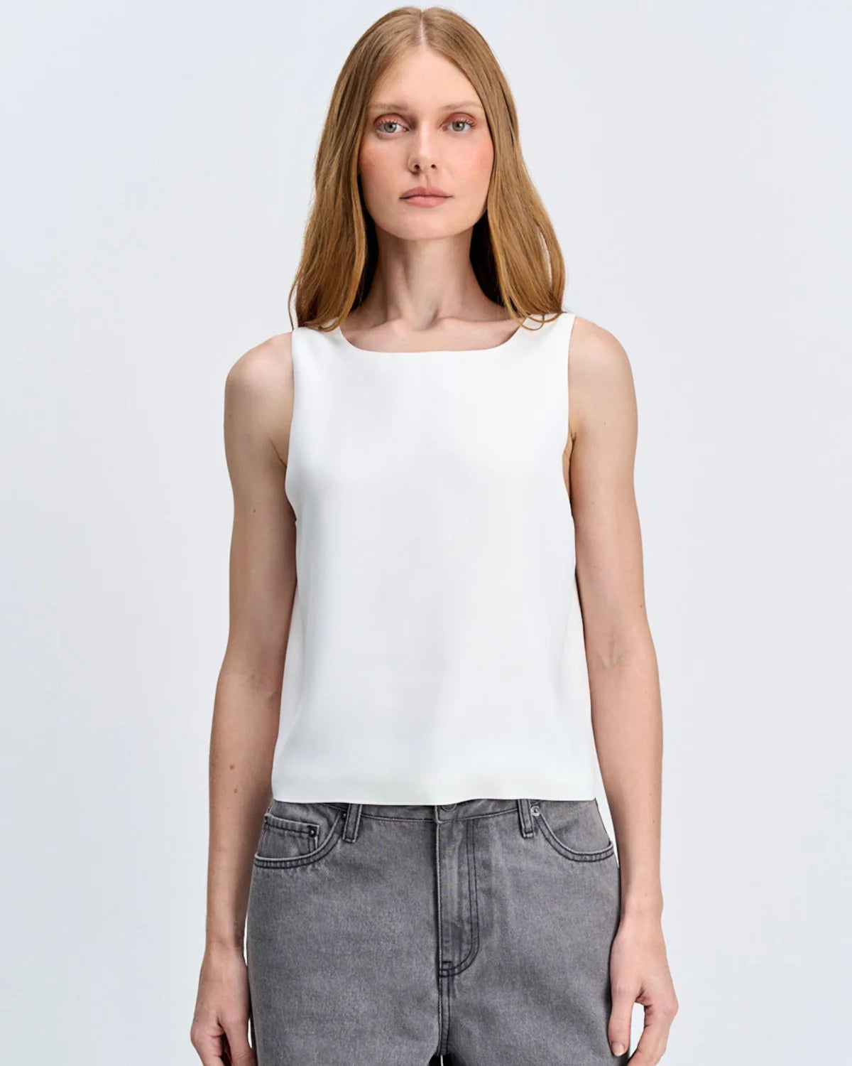 Regata Duo Alfaiataria Crepe Patou Off White CAMYS