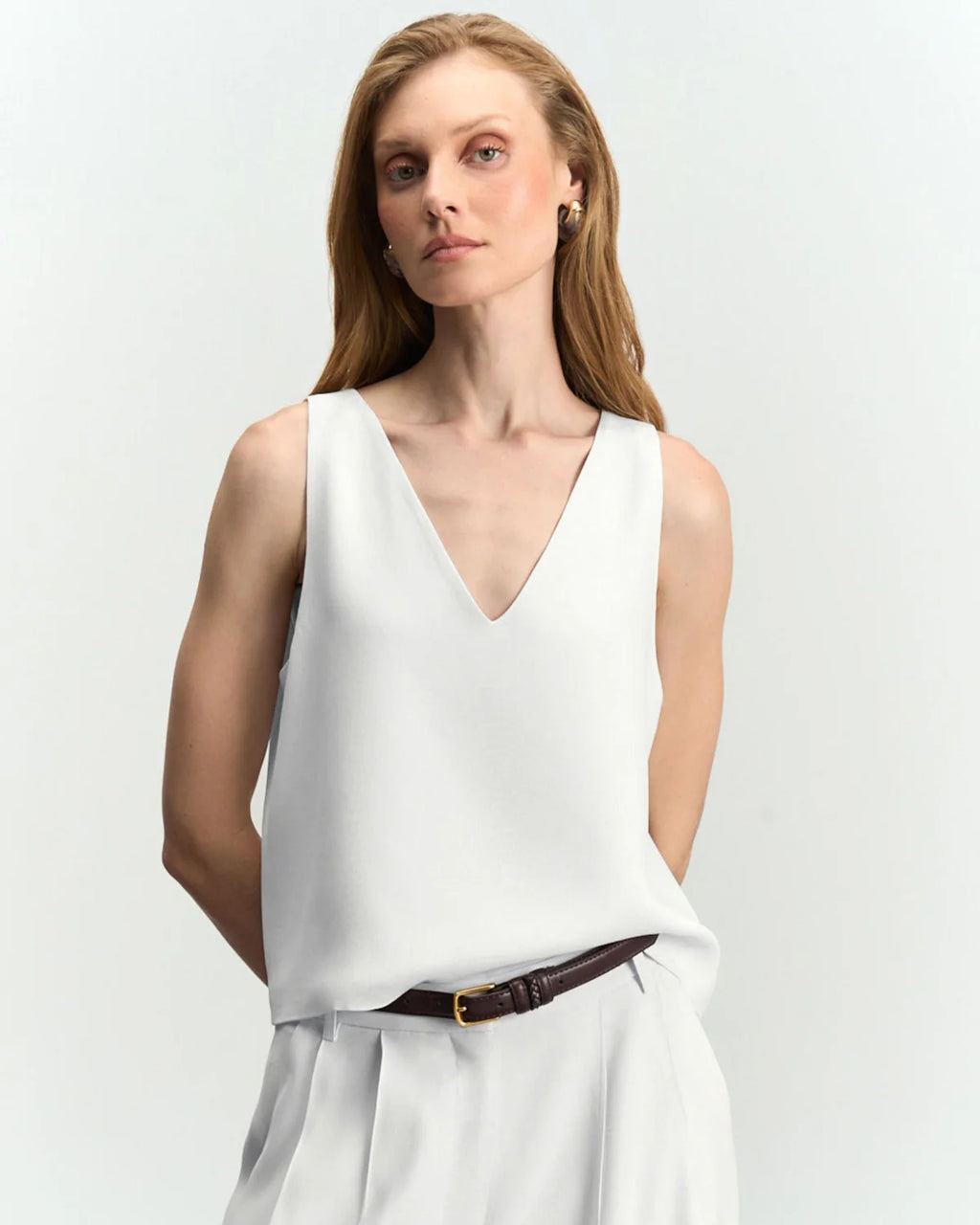 Regata Duo Alfaiataria Crepe Patou Off White CAMYS