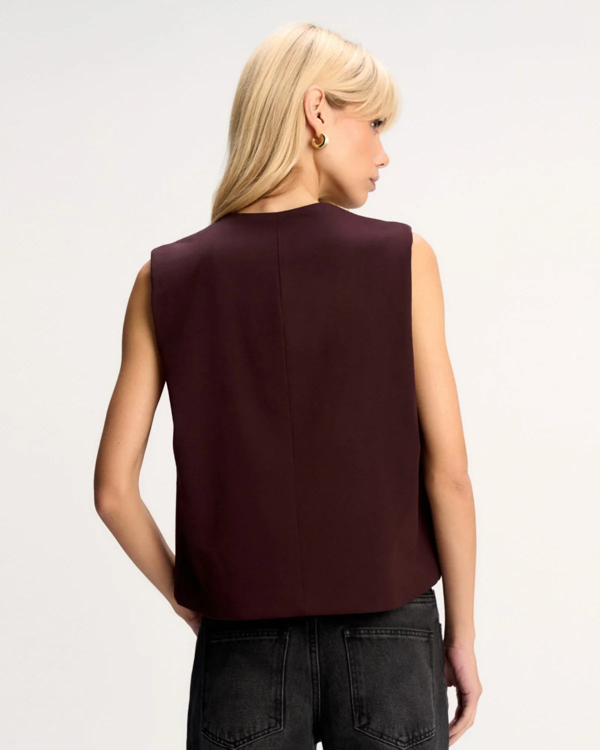 Blusa Alfaiataria Amazing Marrom Avelã CAMYS