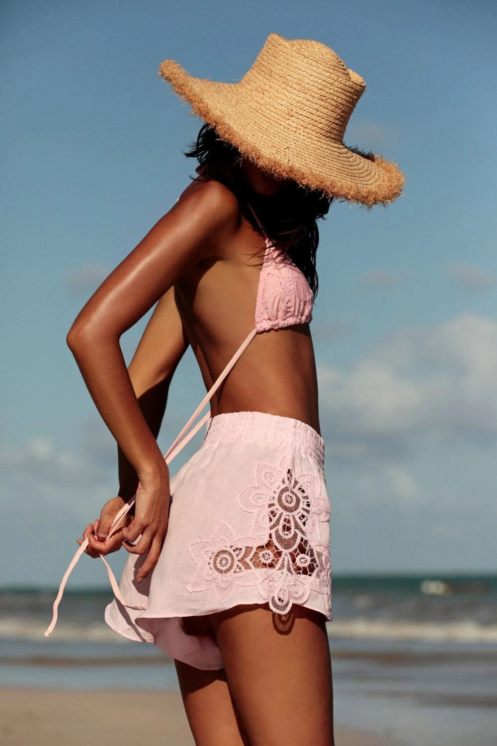 Shorts Guipir Rosa GAPAZ