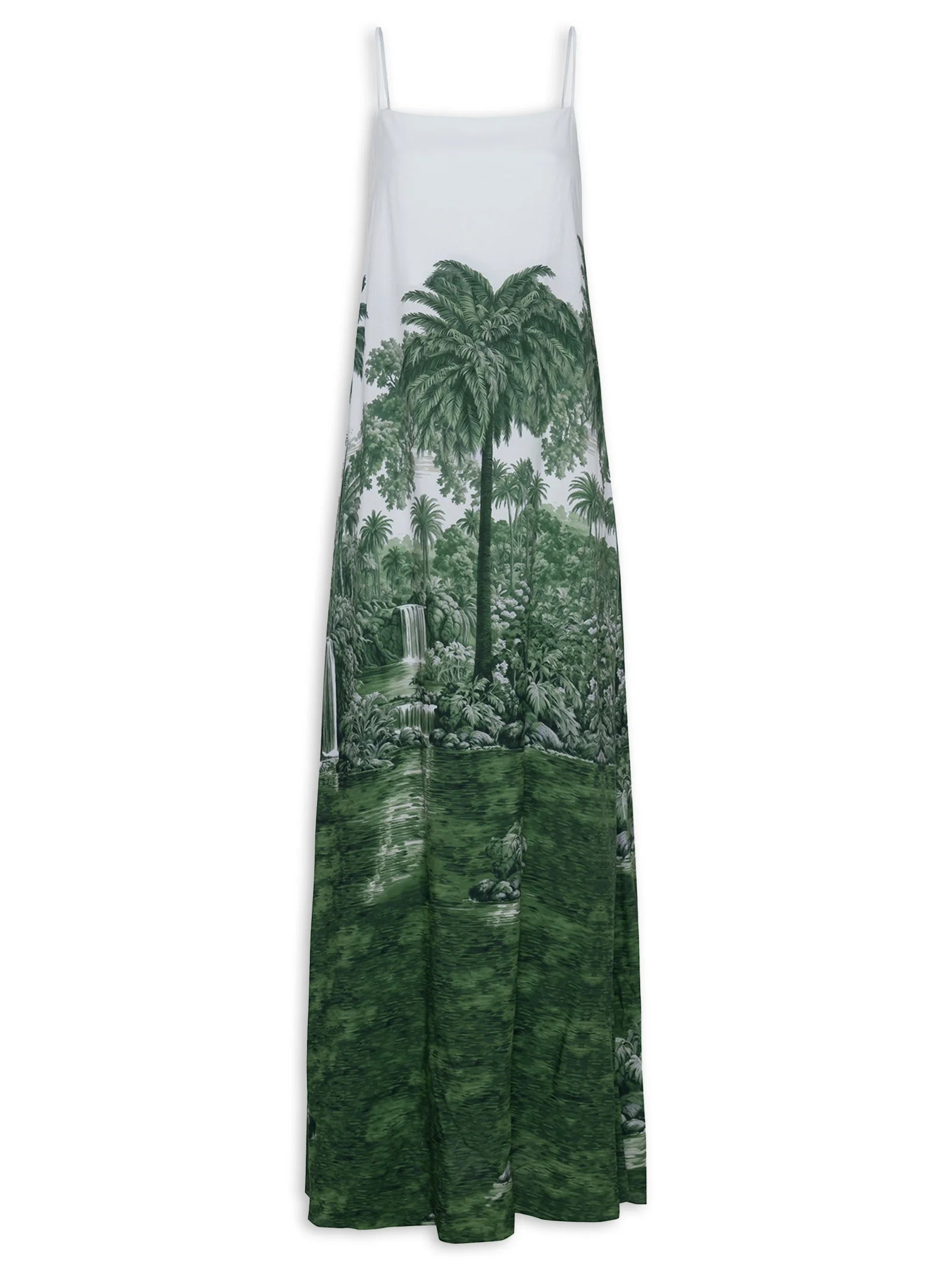 Vestido Longo Mata Verde Triya