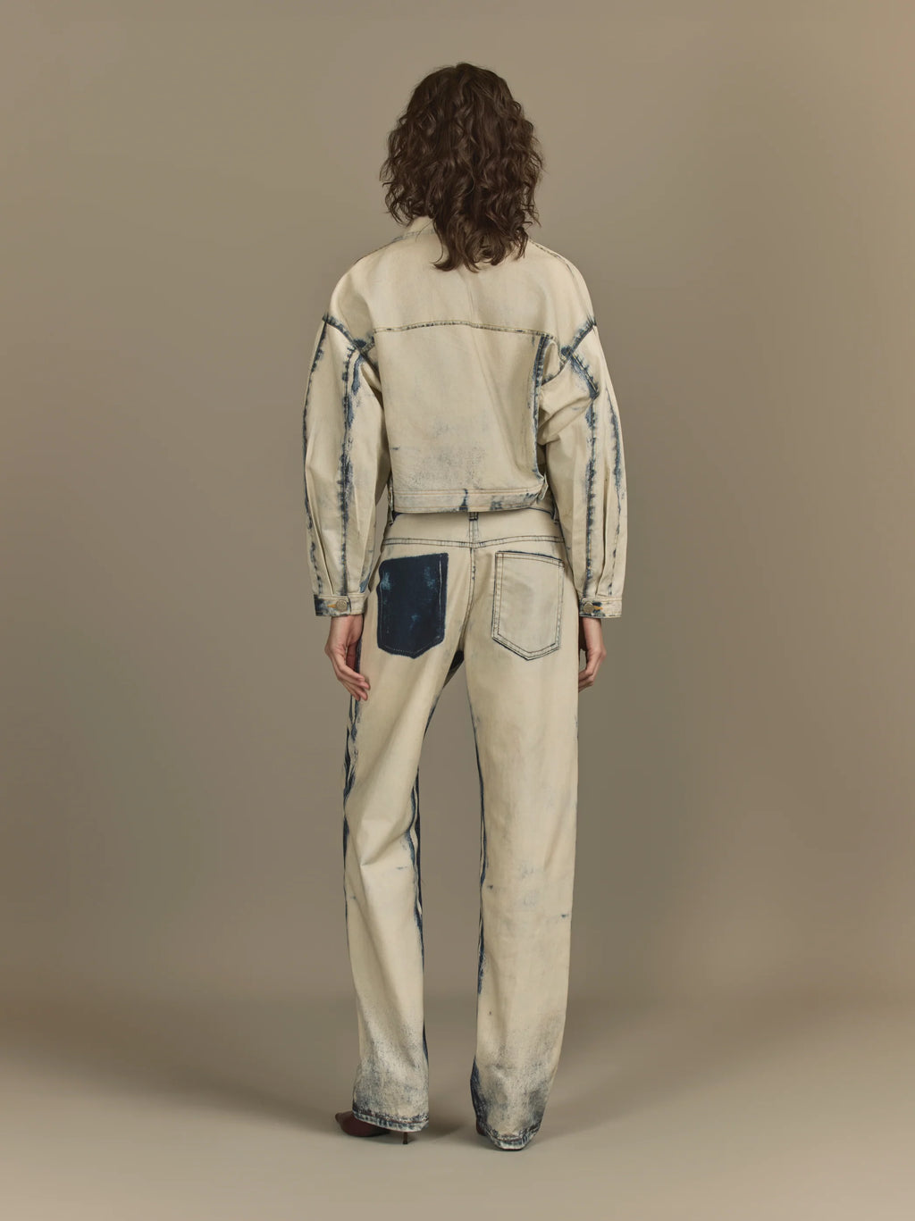 CALÇA RETA PANTERA WASHED BLUE YUKIO