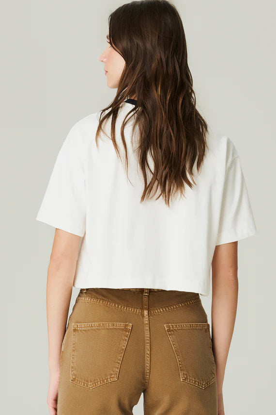 T-SHIRT MALHA LAGOSTA OFF WHITE HOODMOOD