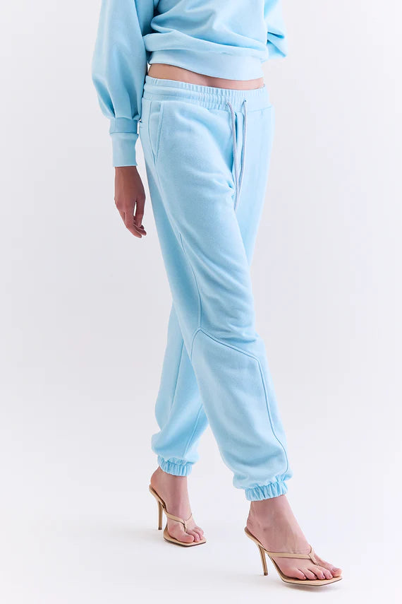 CALÇA JOGGER RECORTES AZUL CLARO HOOD MOOD