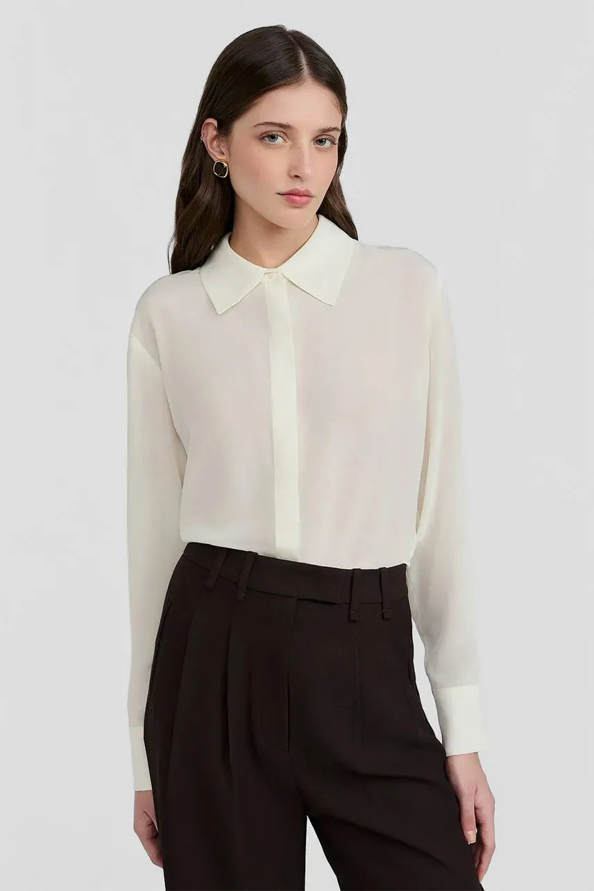Camisa Seda Lea NV