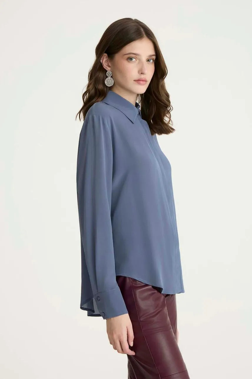 Camisa Seda Lea NV