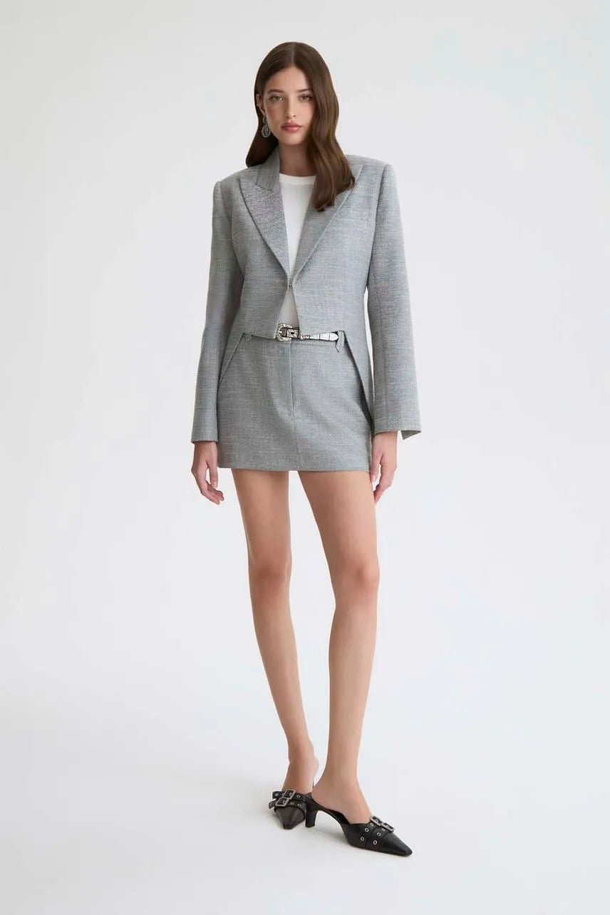 Blazer Betina - Cinza Bridge NV