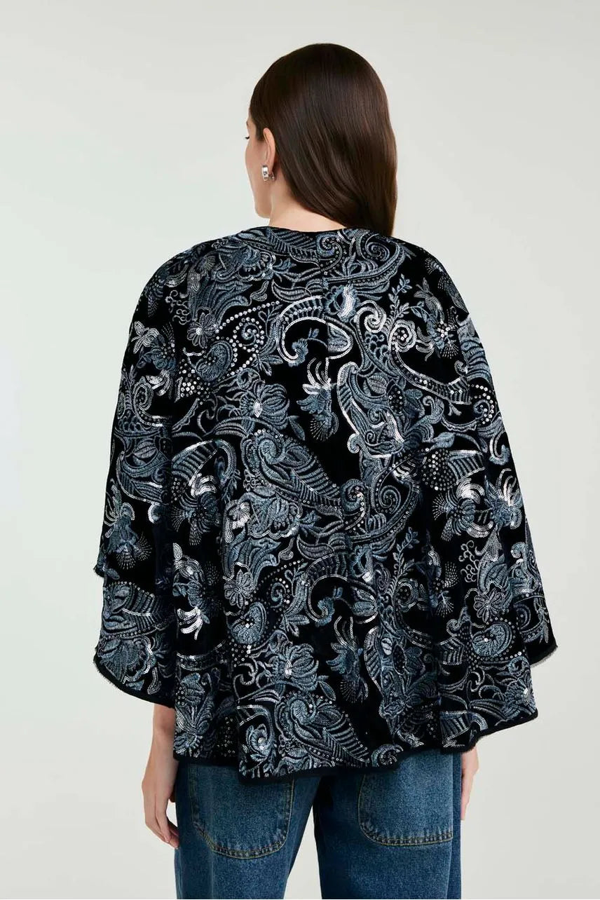 Casaqueto Melissa NV - Preto
