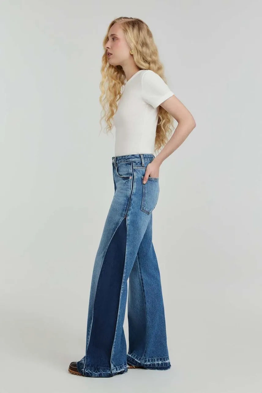 Calça Jeans Liza NV - Jeans Médio Escuro