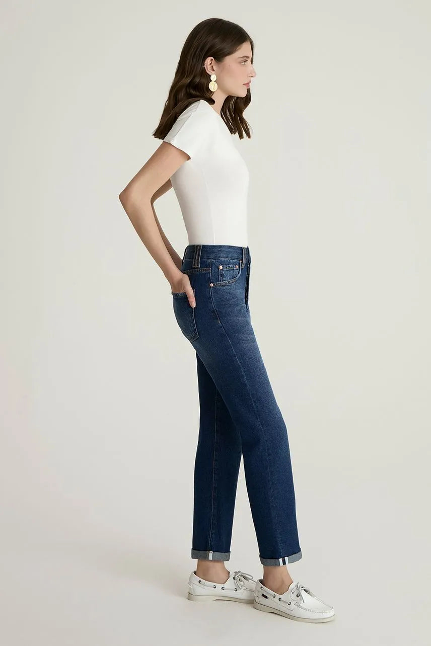 Calça Jeans Lina NV - Jeans Escuro