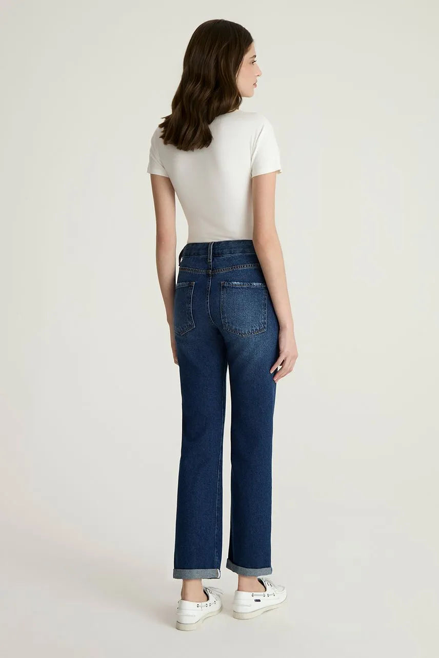 Calça Jeans Lina NV - Jeans Escuro