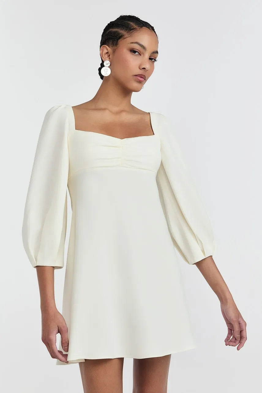 Vestido Maite - Bege Sugar NV