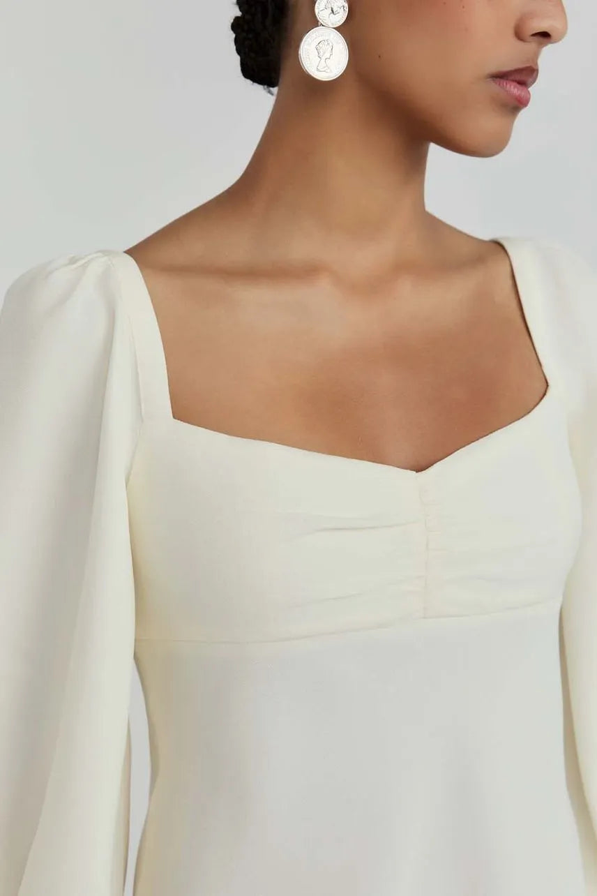 Vestido Maite - Bege Sugar NV