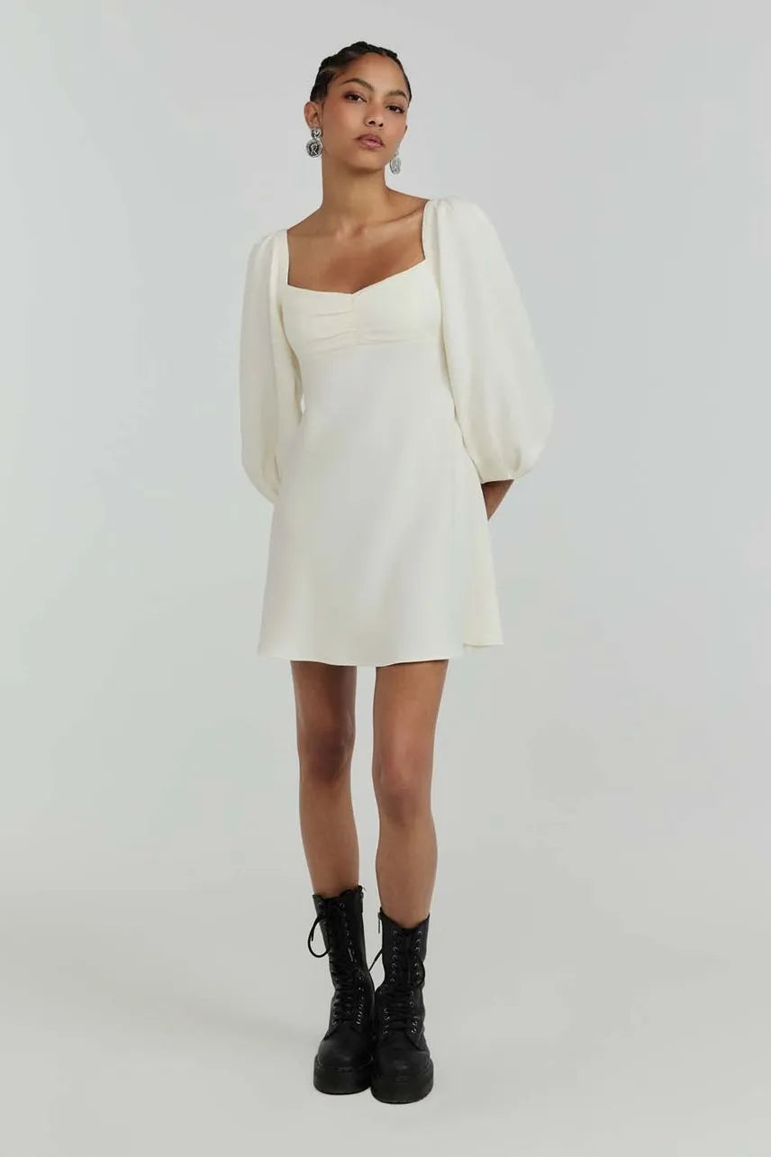 Vestido Maite - Bege Sugar NV