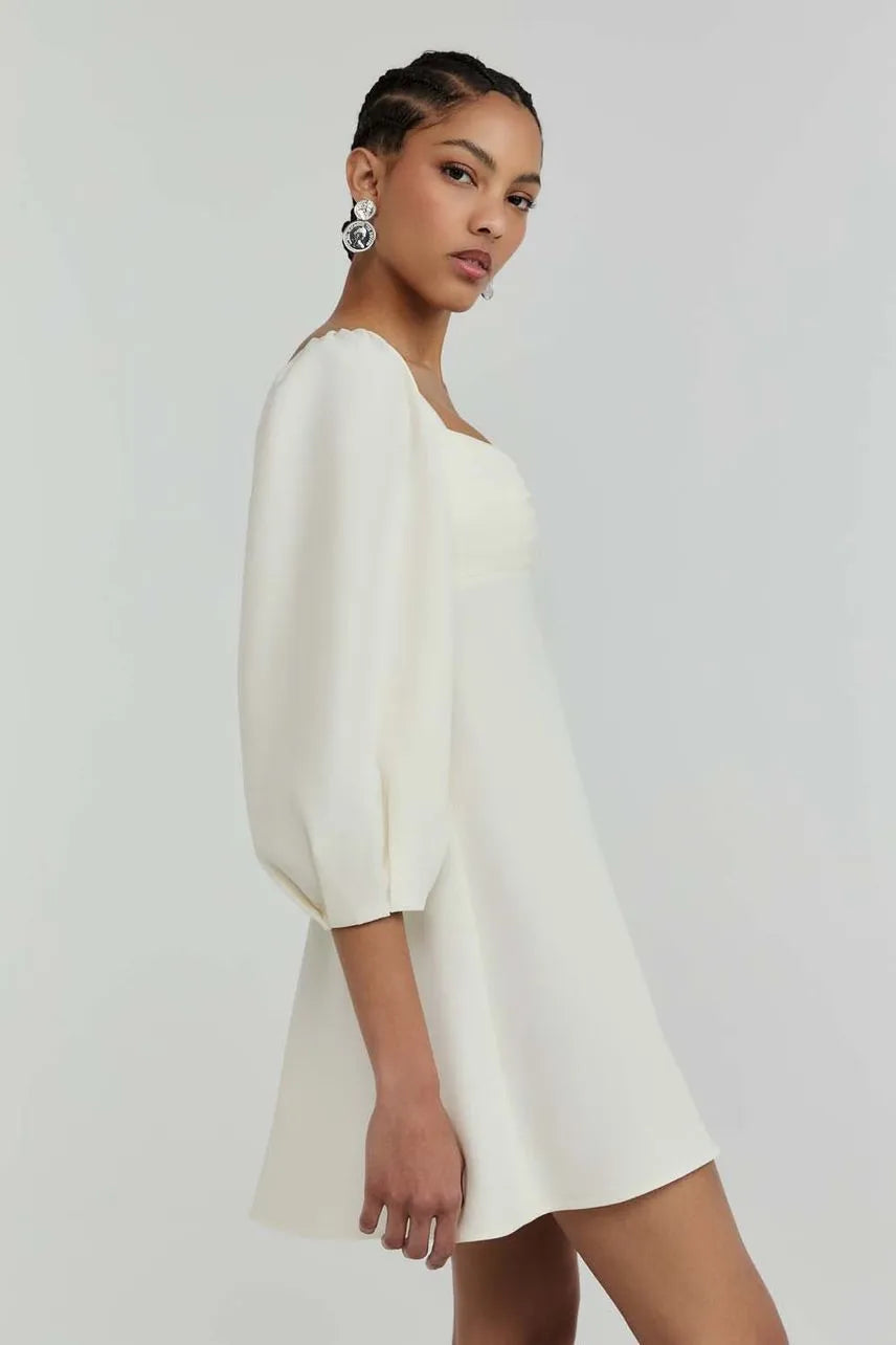 Vestido Maite - Bege Sugar NV