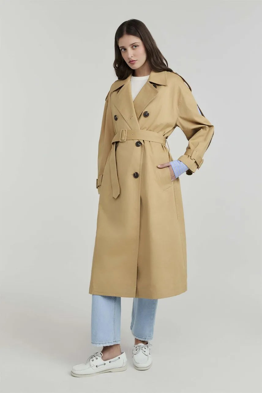 Trench Coat Brigitte - Bege Dust
