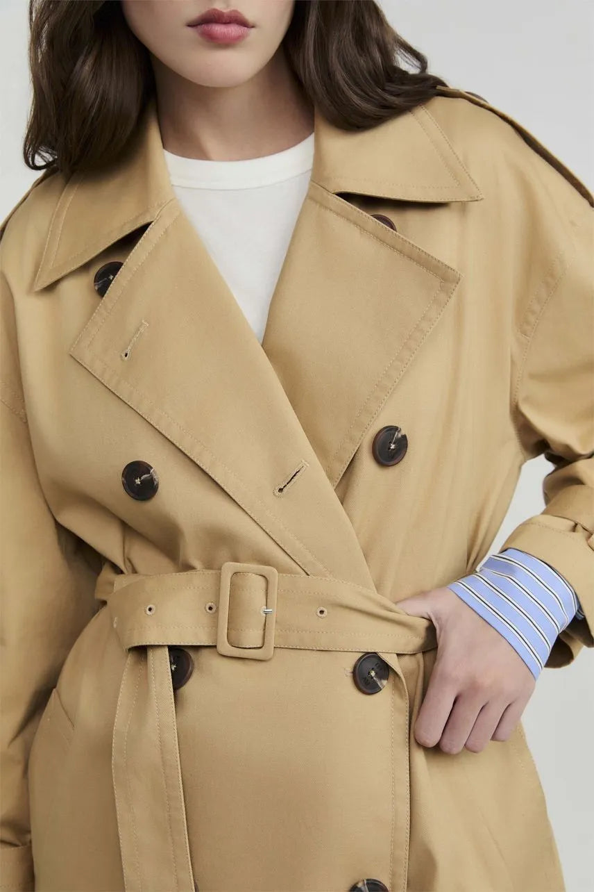 Trench Coat Brigitte - Bege Dust