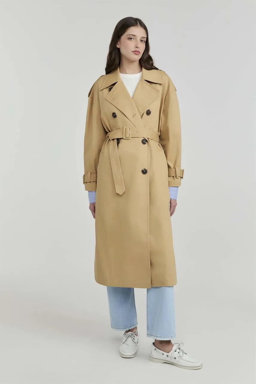 Trench Coat Brigitte - Bege Dust