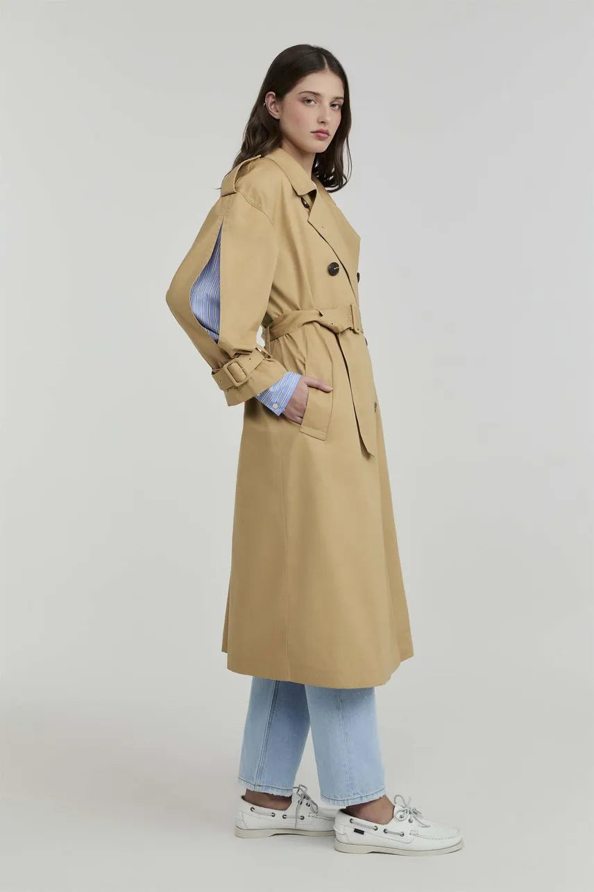 Trench Coat Brigitte - Bege Dust