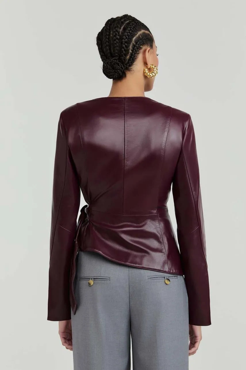 Blusa Couro Frida