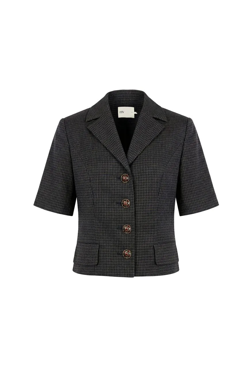 Blusa Mavie - Xadrez Multicolor NV