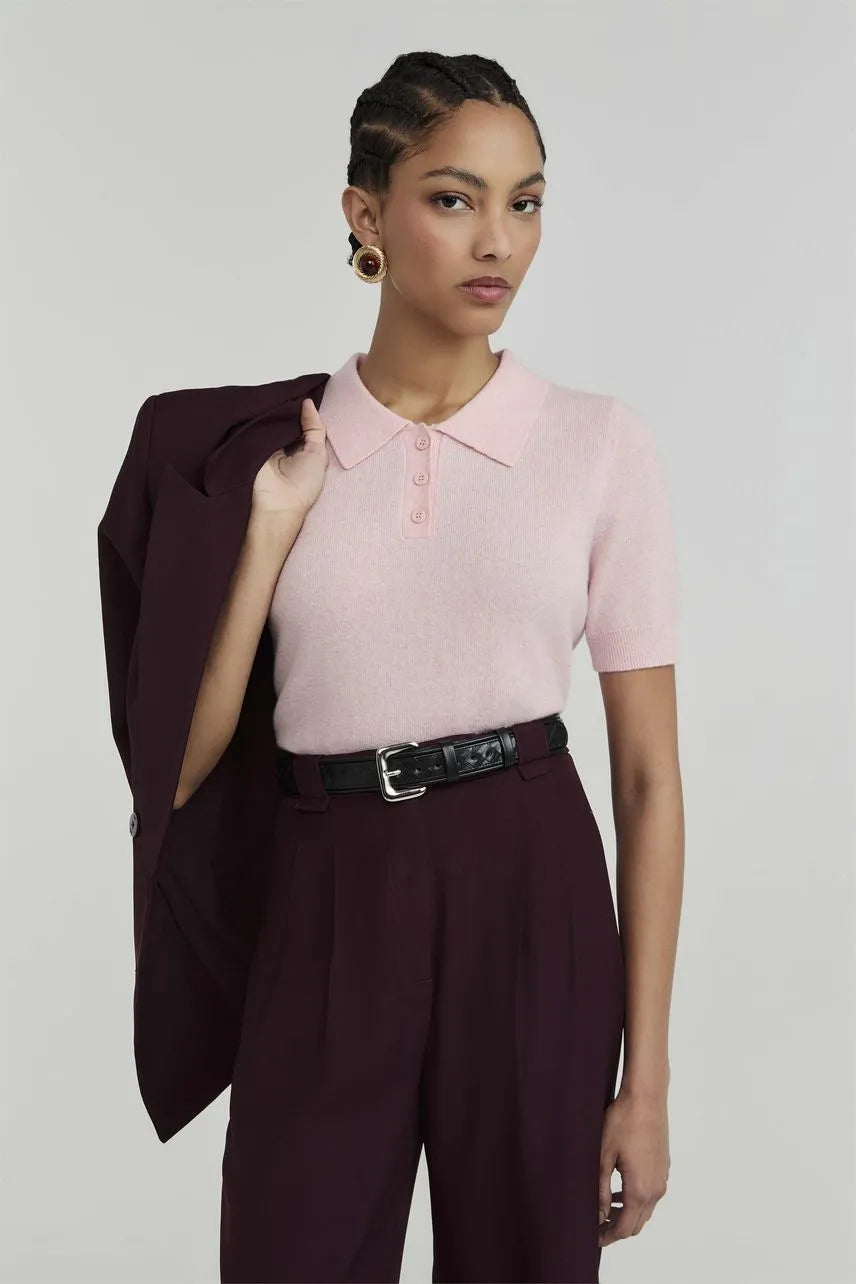 Blusa Polo Manga Curta Cashmere Glory NV