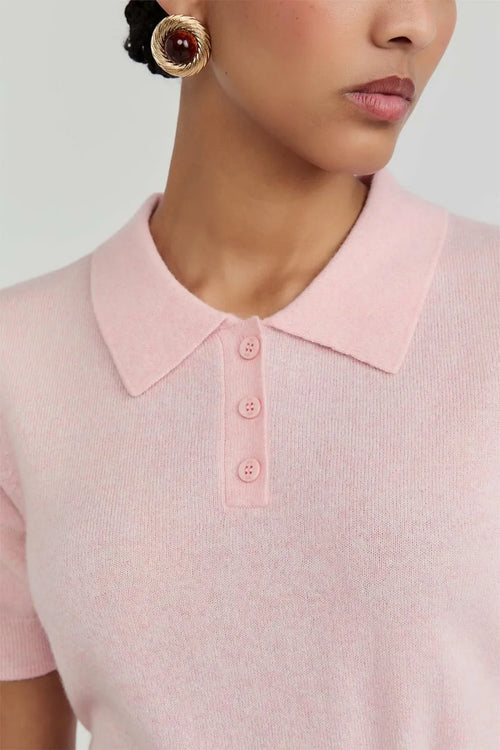 Blusa Polo Manga Curta Cashmere Glory NV