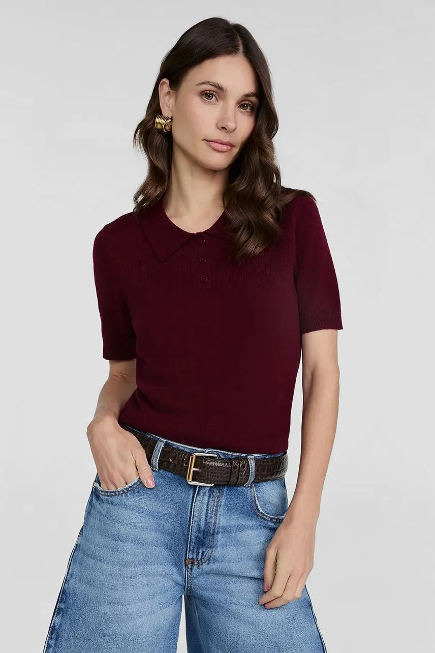 Blusa Polo Manga Curta Cashmere Glory NV