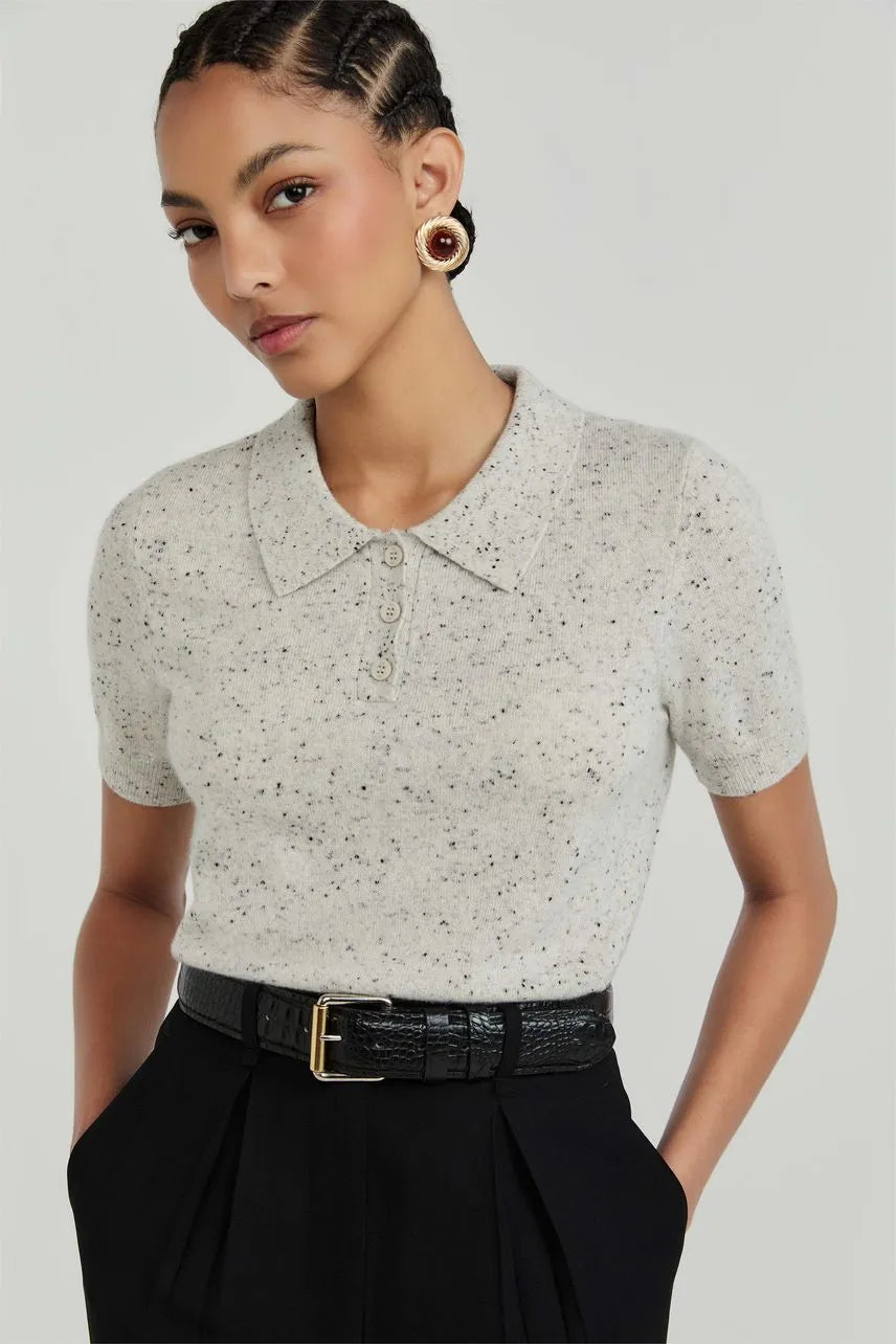 Blusa Polo Manga Curta Cashmere Glory NV