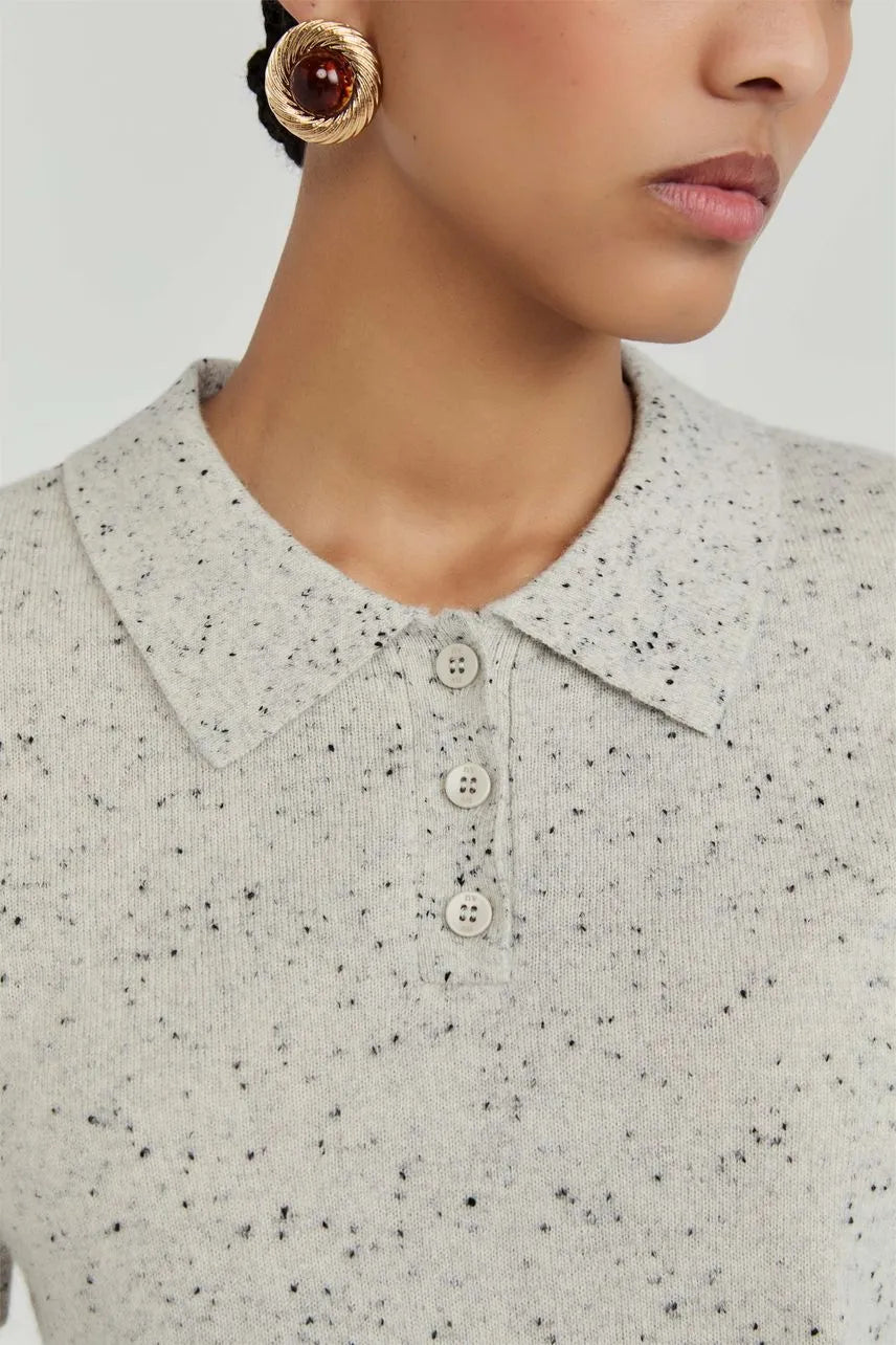 Blusa Polo Manga Curta Cashmere Glory NV