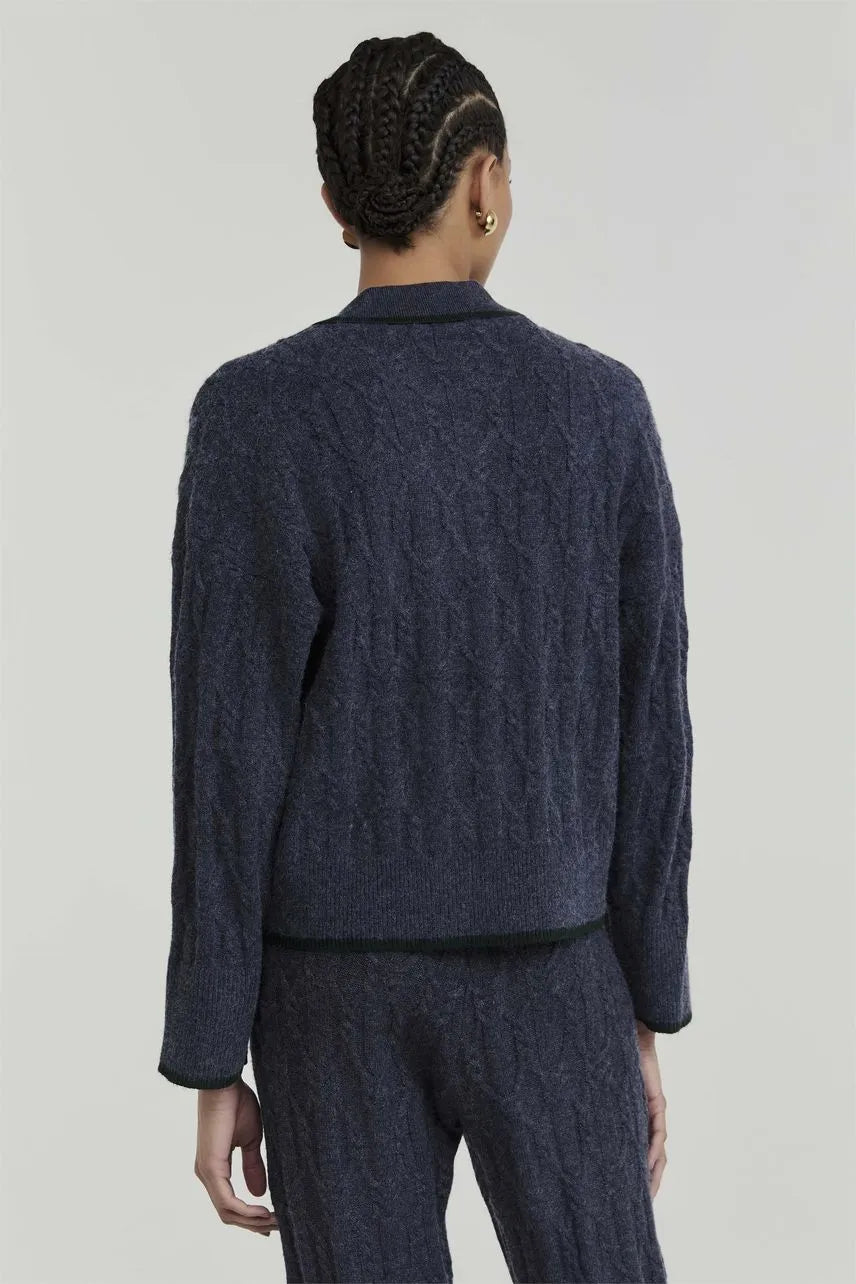 Blusa Tricot Alegra NV - Azul Denim