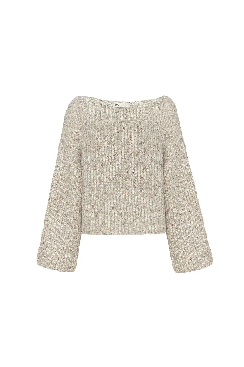 Blusa Tricot Manga Longa Vera NV