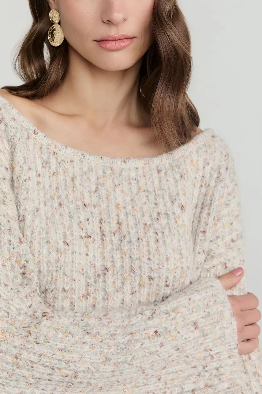 Blusa Tricot Manga Longa Vera NV