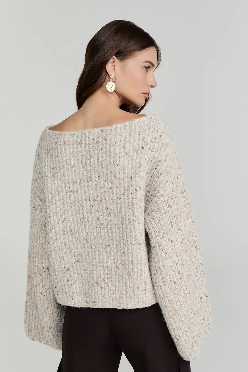 Blusa Tricot Manga Longa Vera NV
