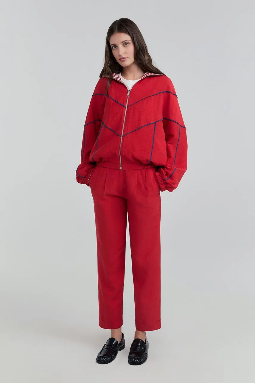 Calça Clarissa - Vermelho Salsa NV