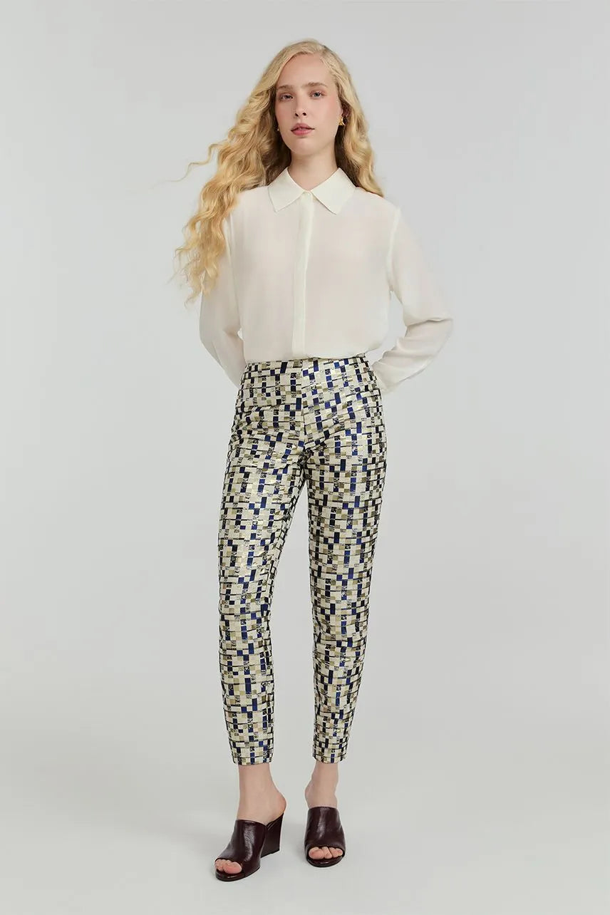 Calça Capri Penelope - Bege Field NV