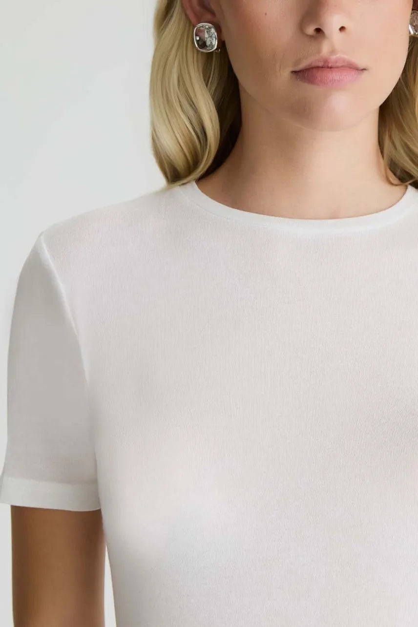 Blusa Manga Curta Melina - Off White NV