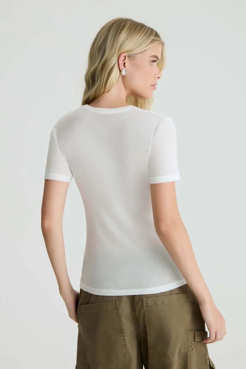 Blusa Manga Curta Melina - Off White NV