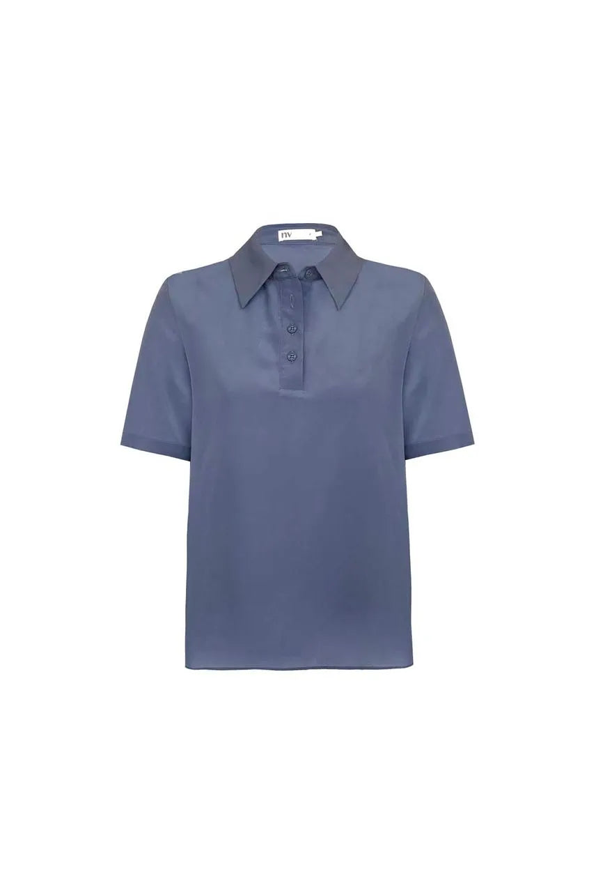 Blusa Polo Seda Ayana NV