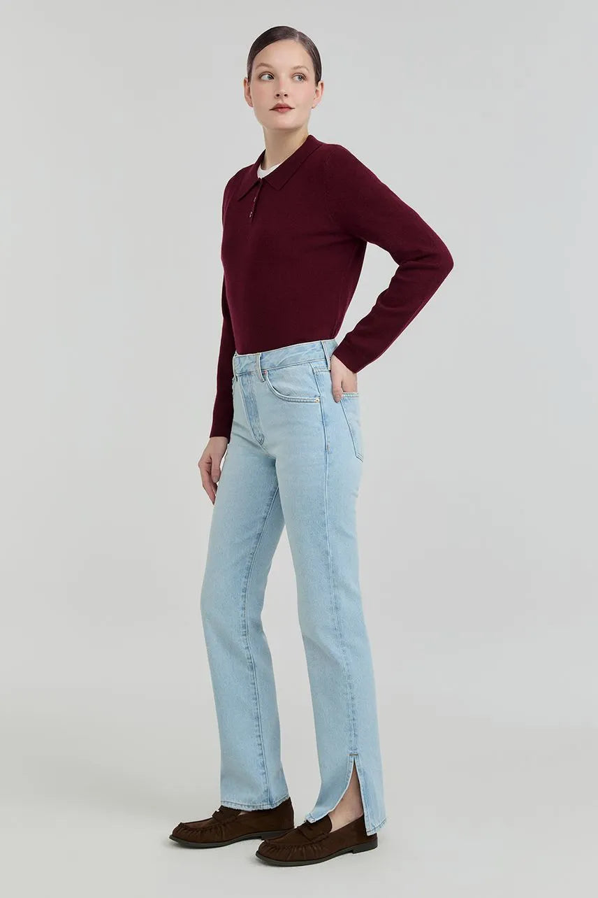 Calça Jeans Fenda Malu NV - Jeans Claro