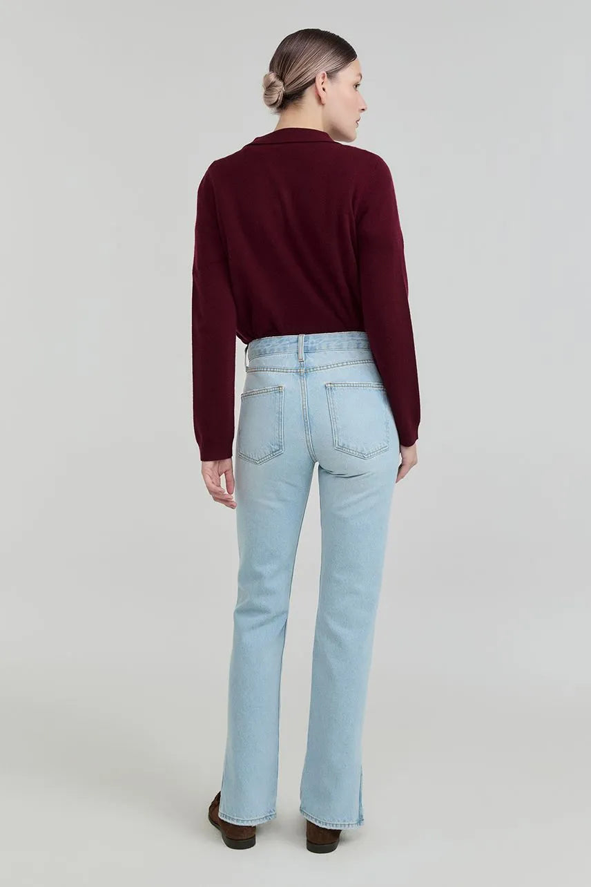 Calça Jeans Fenda Malu NV - Jeans Claro
