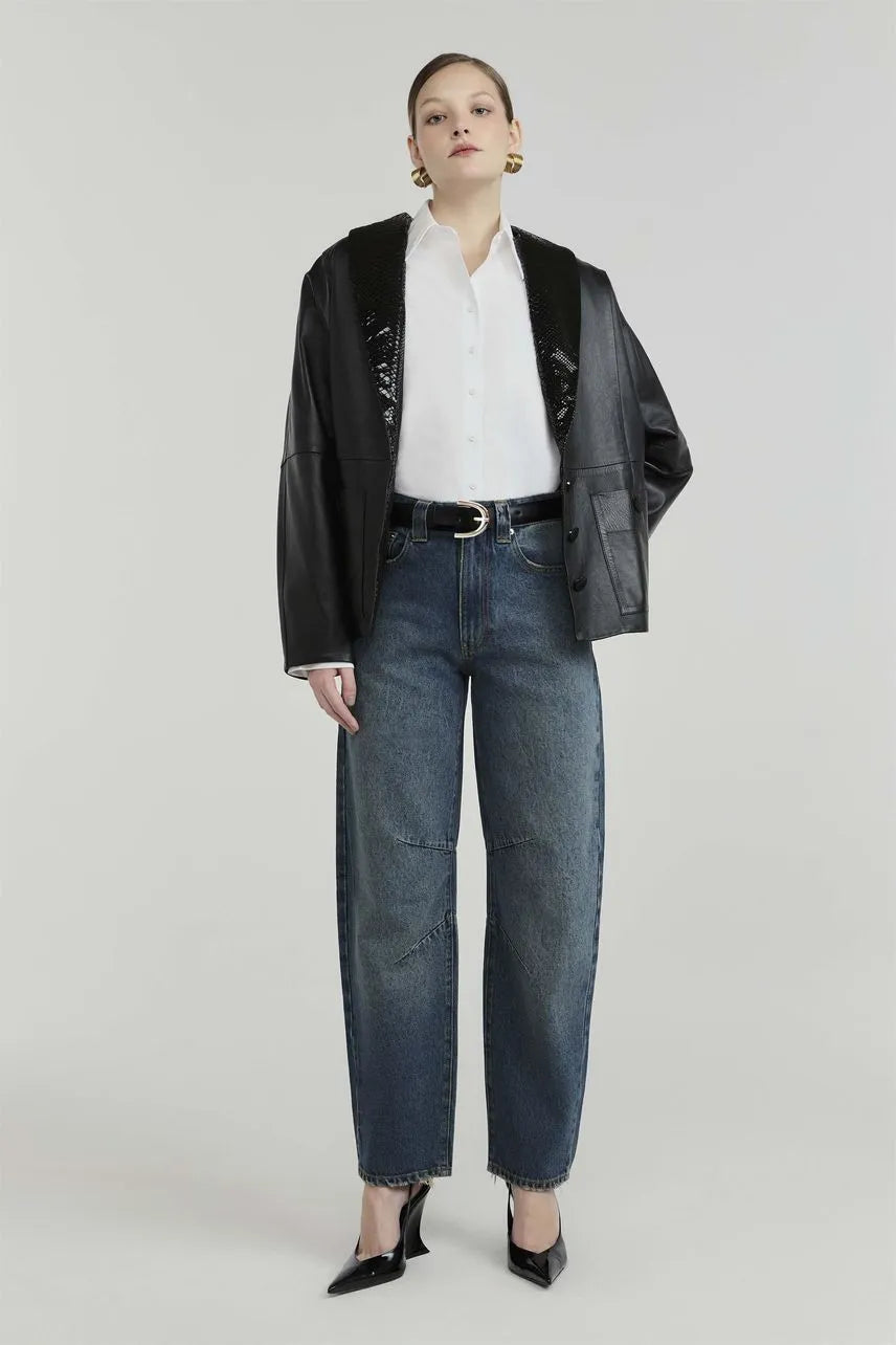Calça Jeans Andy NV - Jeans Escuro Vintage