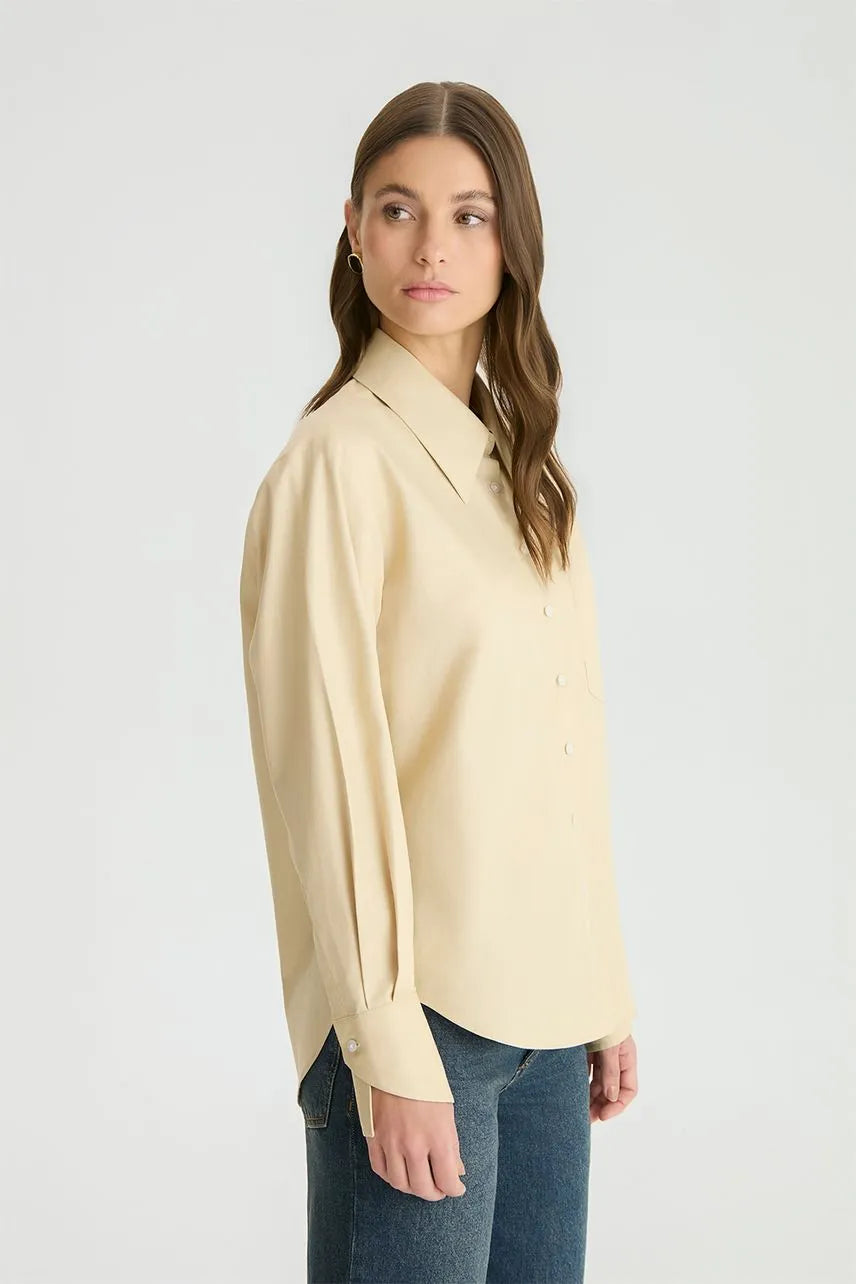 Camisa Alice NV- Bege