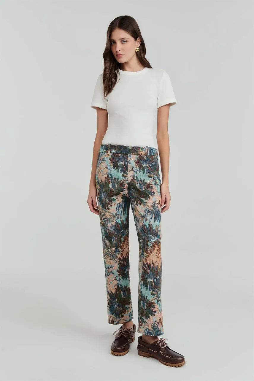 Jardineira Flora - Azul Denim NV
