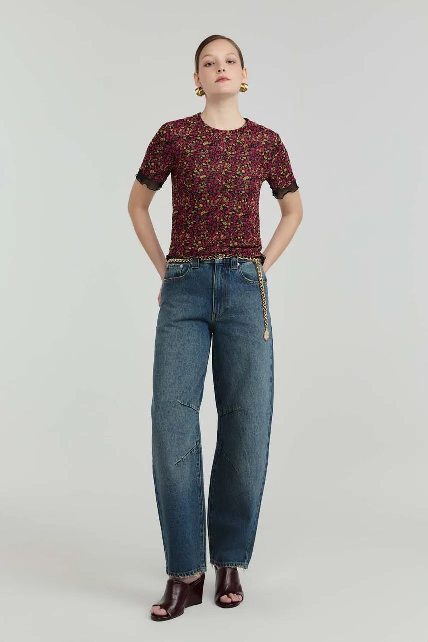 Blusa Manga Curta Leticia NV