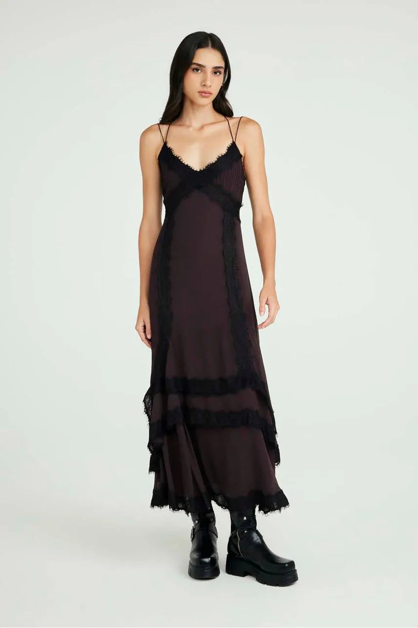 Vestido Pietra - Marrom Espresso NV