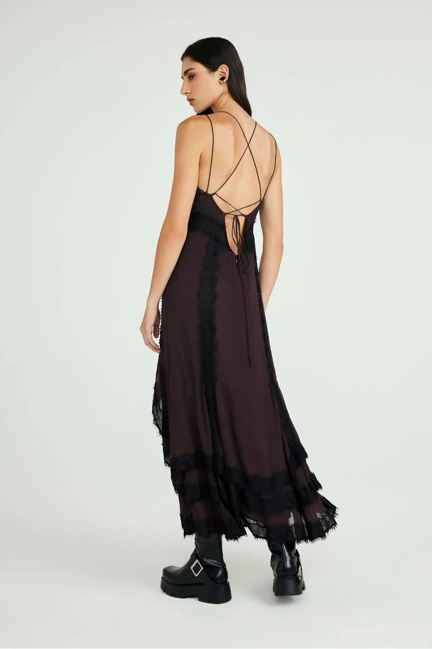 Vestido Pietra - Marrom Espresso NV