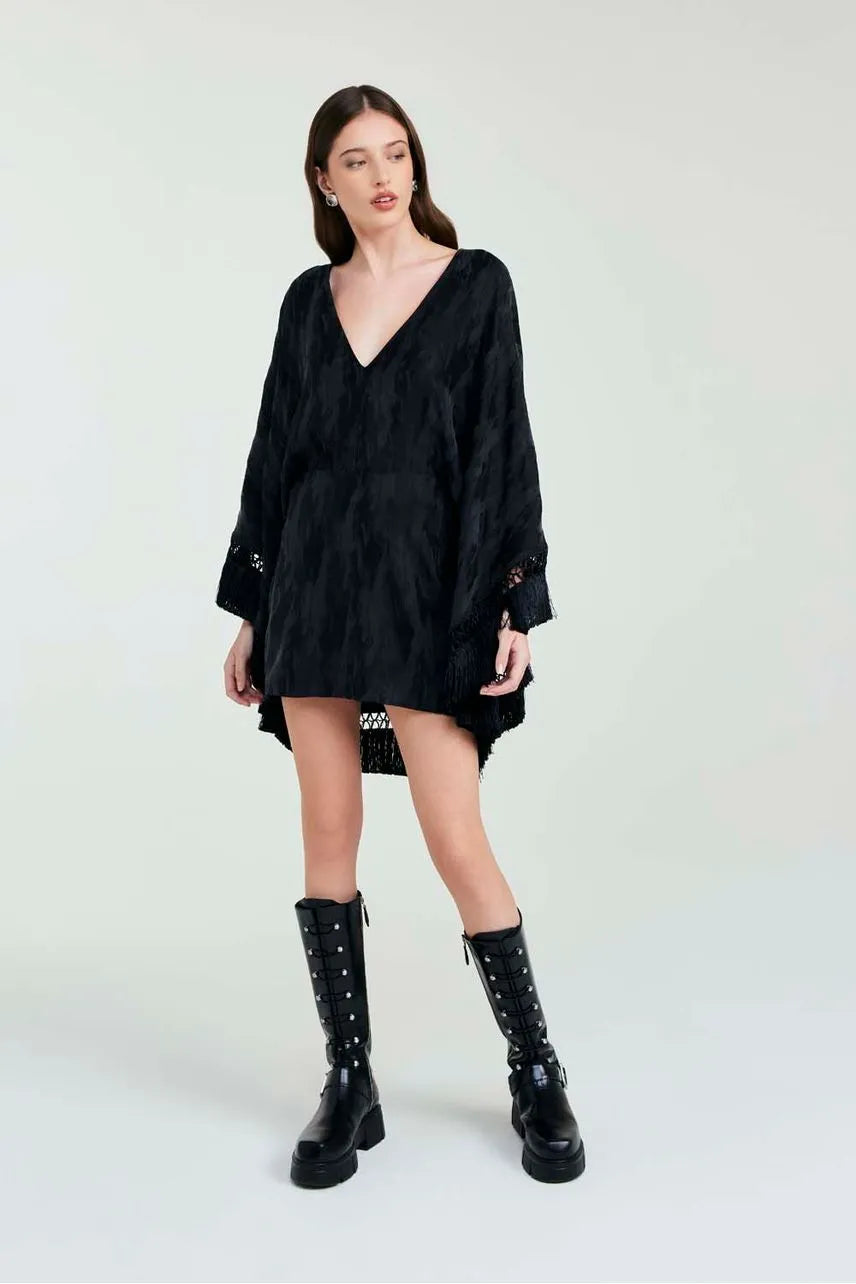 Vestido Curto Cris - Preto NV